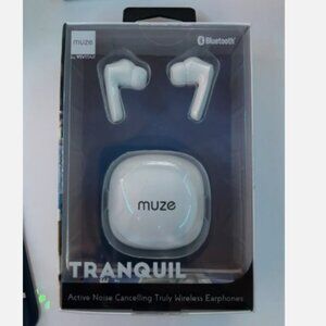 Muze by Vivitar TRANQUIL Wireless Bluetooth Noise Canceling Earbuds